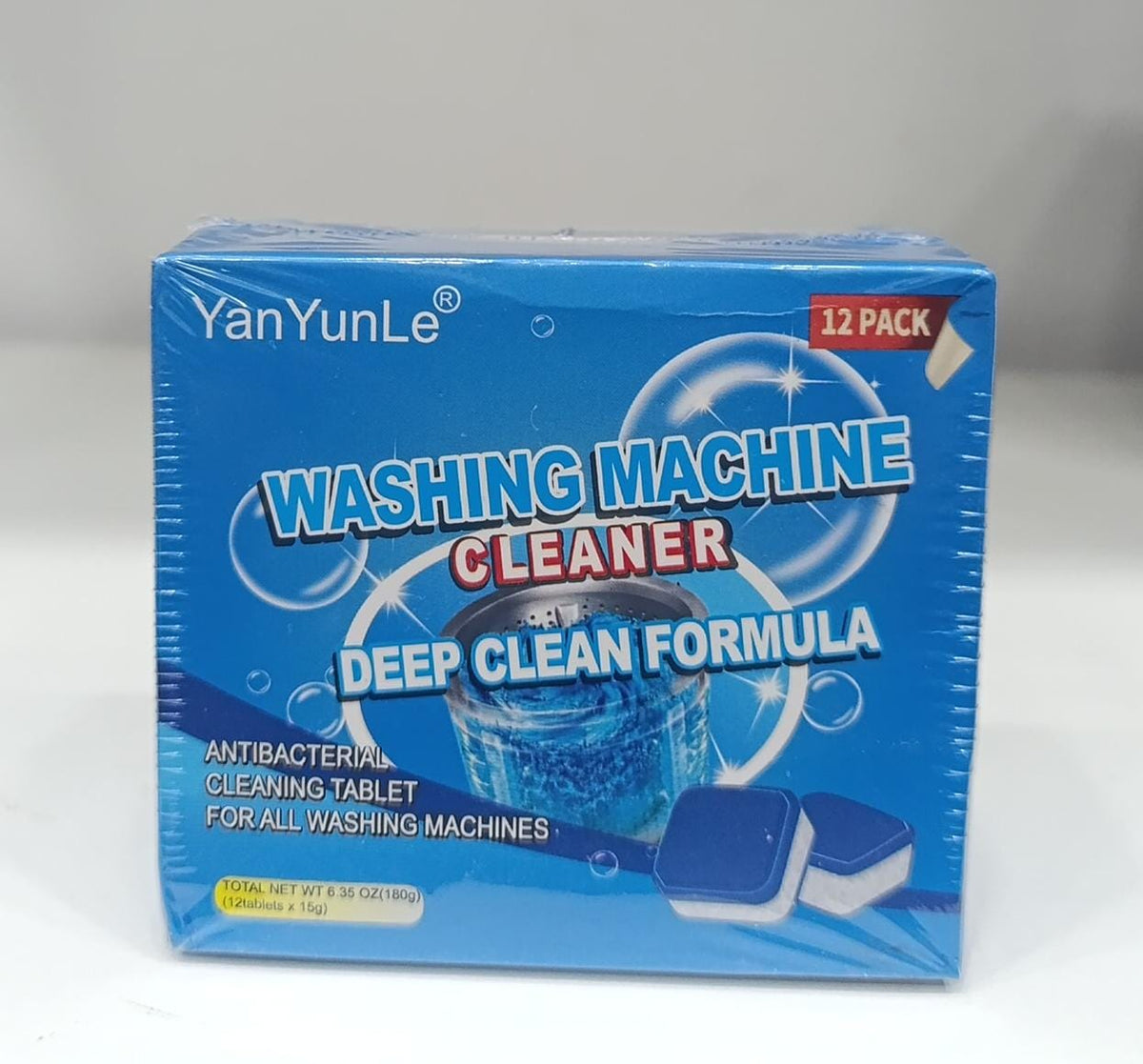Washing Machine Cleaner Tablets – 12 Tablet | Deep Cleaning