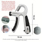 Adjustable Hand Gripper Exerciser with Counter